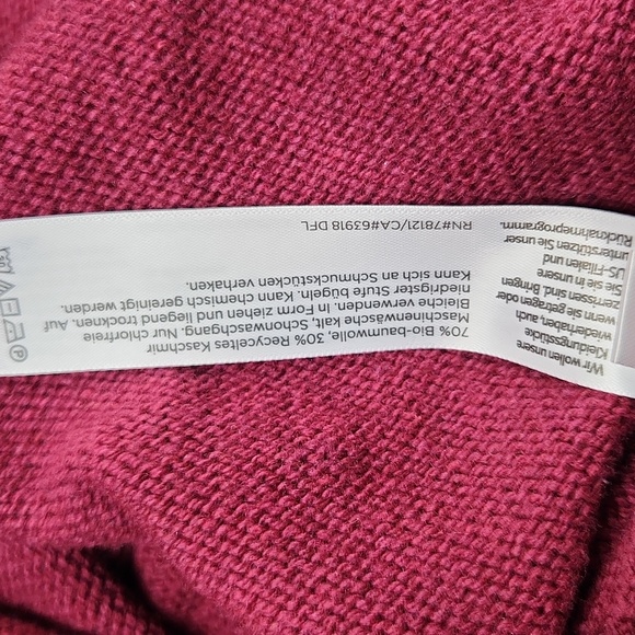 Eileen Fisher Sweater, Turtle neck, drop shoulder,  Size XL - Picture 11 of 11